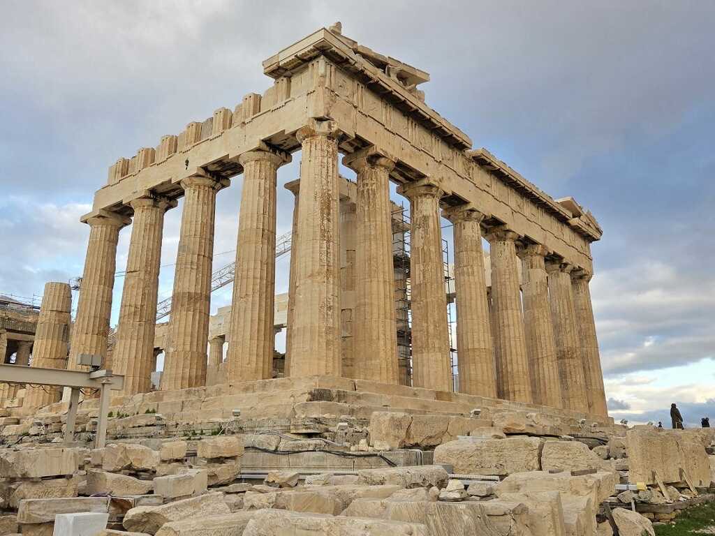 Michael Vater Esq Traveling Lawyer Acropolis in Athens Greece