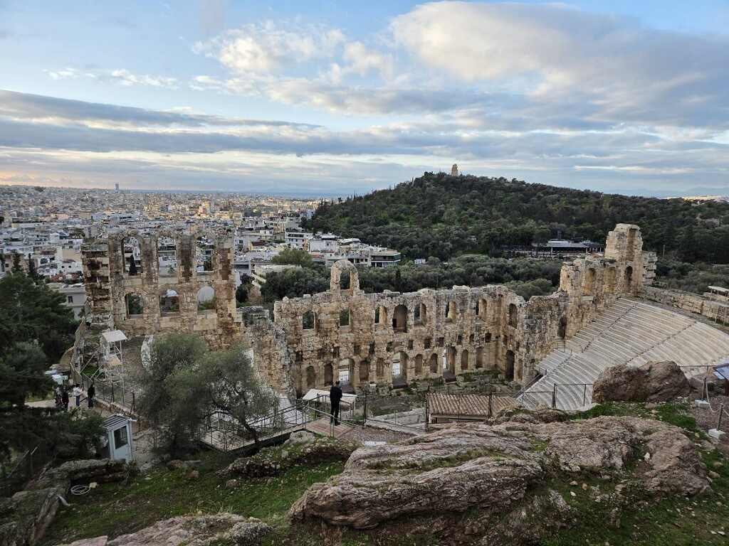 Michael Vater Esq TravelingLawyer Acropolis Athens Greece