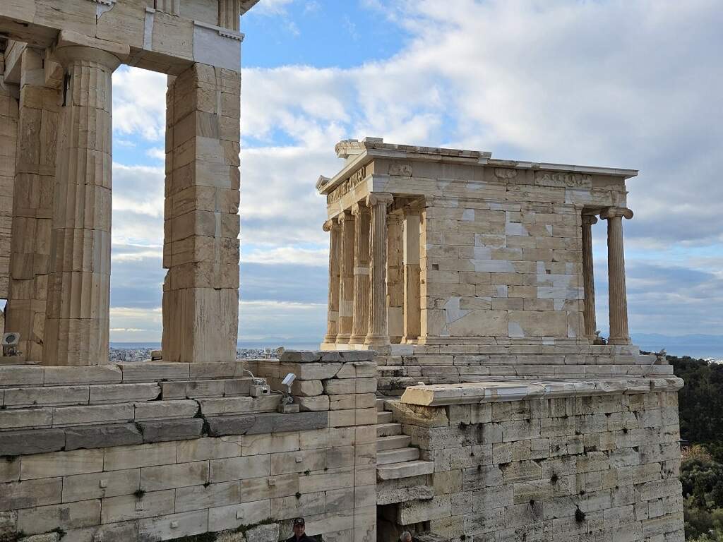 Michael Vater Esq TravelingLawyer Acropolis in Athens Greece