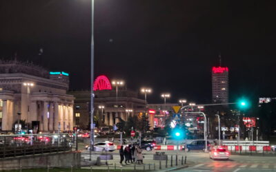 A quick stopover in Warsaw, Poland